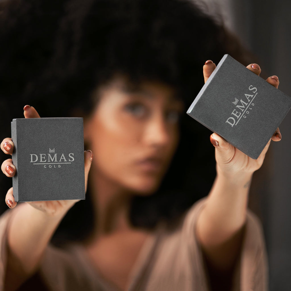PIRLANTA 14 AYAR ALTIN ÇİFT TARAF MİNELİ TAŞLI ARTI KIRMIZI KOLYE